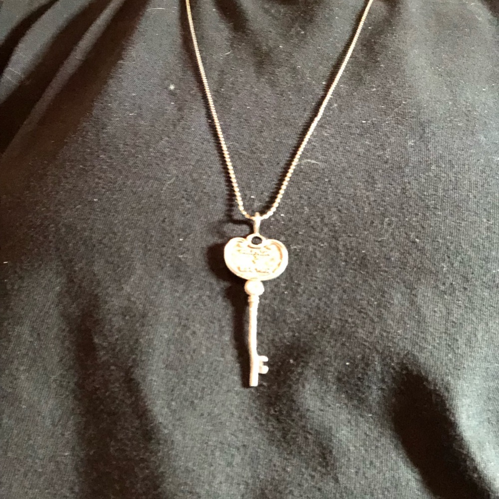 Sterling Silver Charm (2 1/2”) & Necklace (36”)